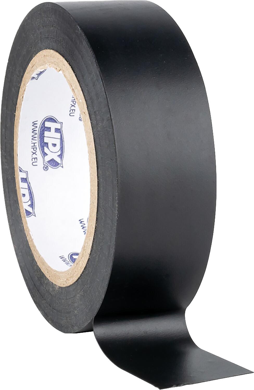 Insulating tape 15 mm black, pack size = 10 meters