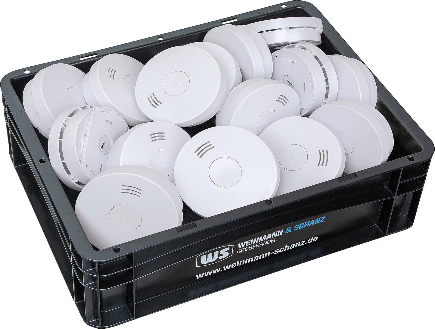 Vorteilspaket Brennenstuhl Rauchmelder RM L 3100, 15-teilig + WS-Box gratis!