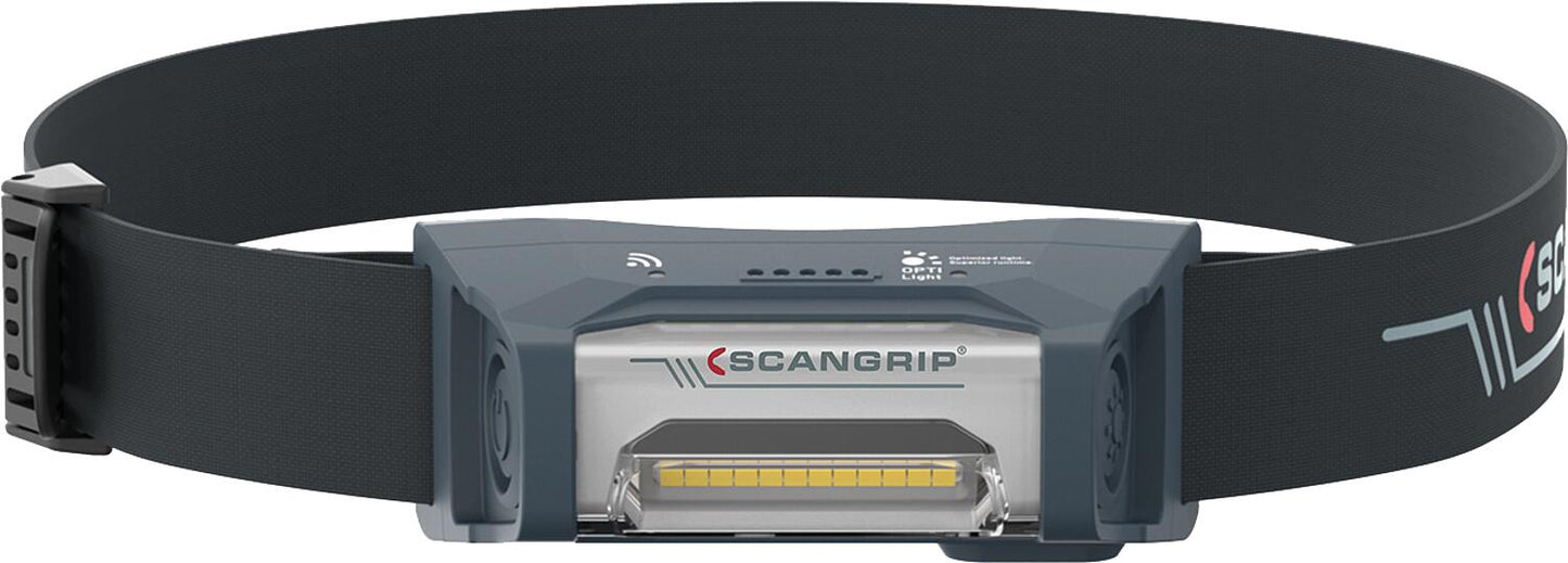 scangrip® I-VIEW for LIFE rechargeable LED headlamp, 3.7 V with 1.4 Ah battery