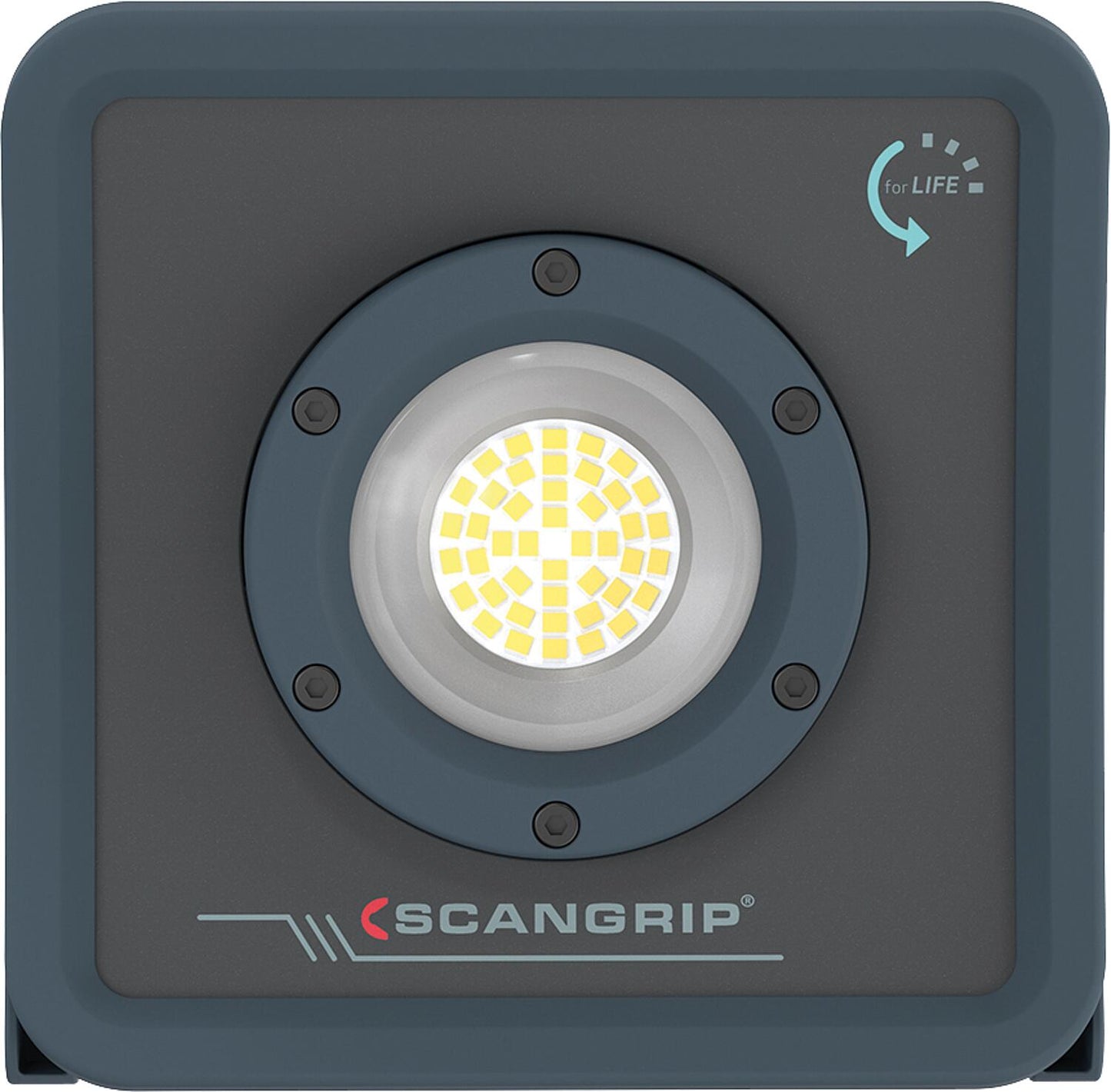 scangrip® NOVA R for LIFE battery-powered LED work light, floodlight, 7.2 V with 3.2 Ah battery