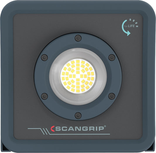 scangrip® NOVA R for LIFE battery-powered LED work light, floodlight, 7.2 V with 3.2 Ah battery