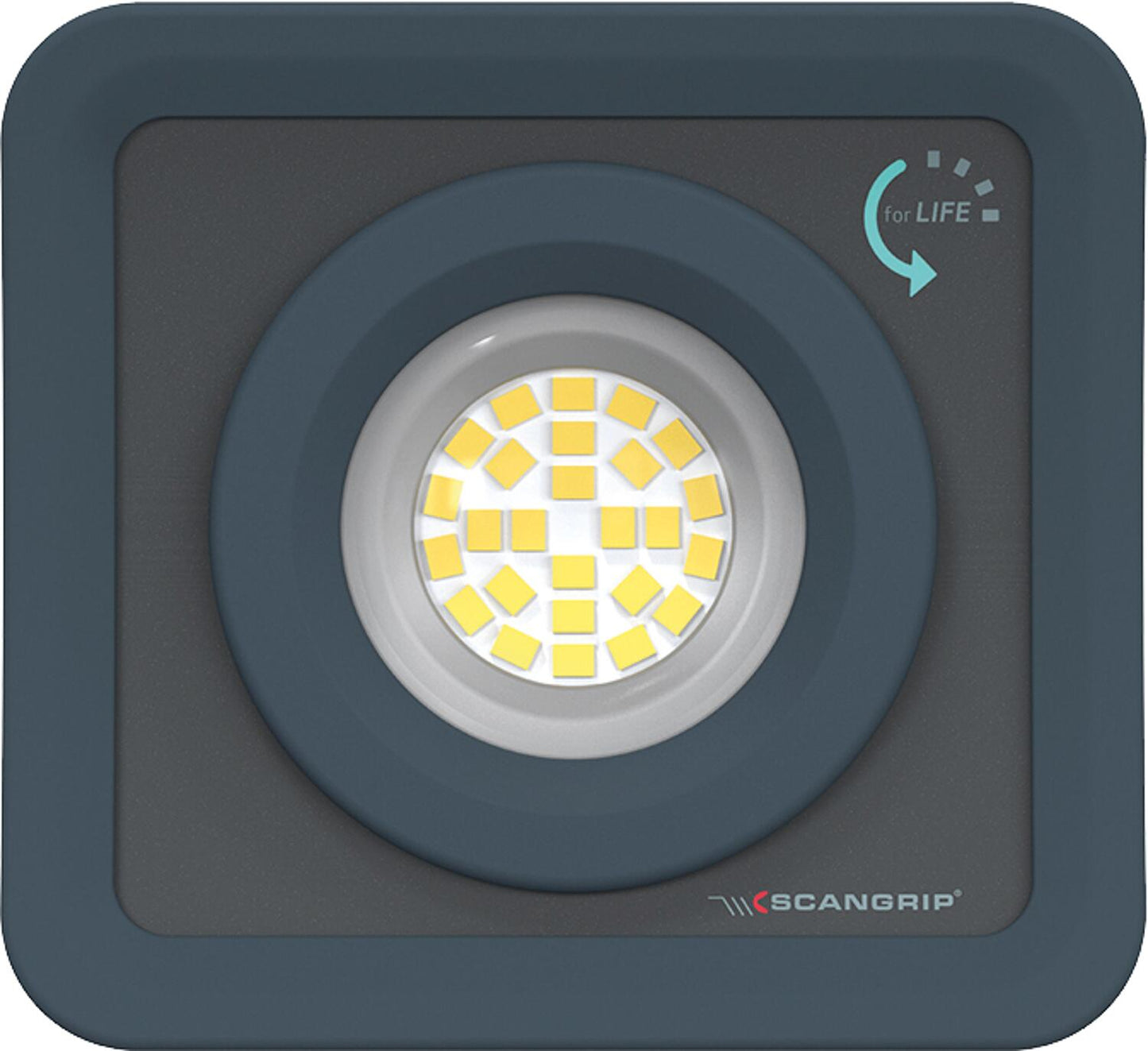 scangrip® NOVA MINI for LIFE battery-powered LED work light, floodlight, 3.6 V with 3.2 Ah battery