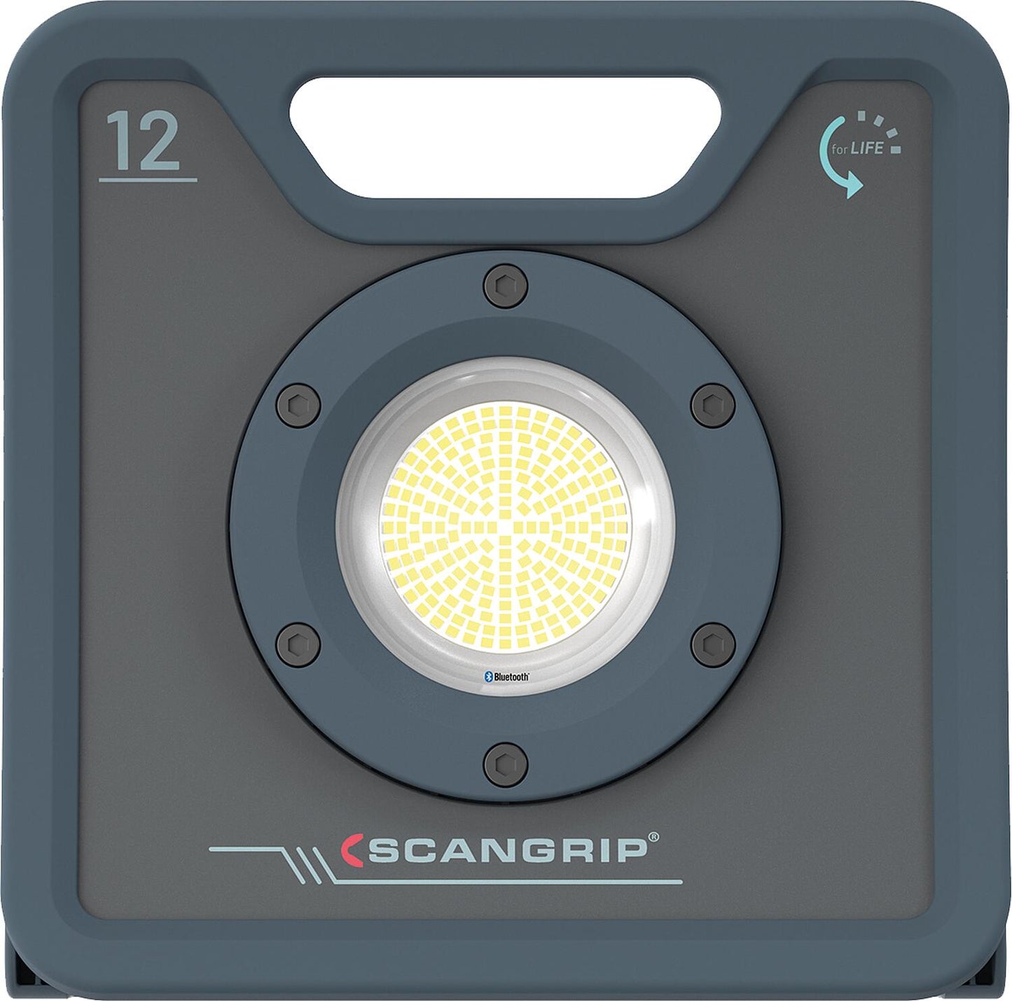 LED work light scangrip® NOVA 12 for LIFE, construction spotlight, 81 W