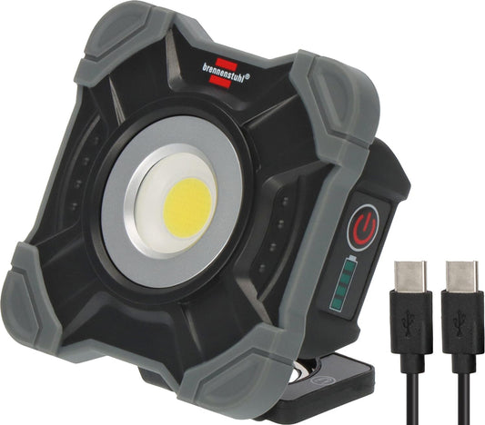 Brennenstuhl® SH 1000 MAC battery-powered LED work light, 3.7 V with 2.2 Ah battery
