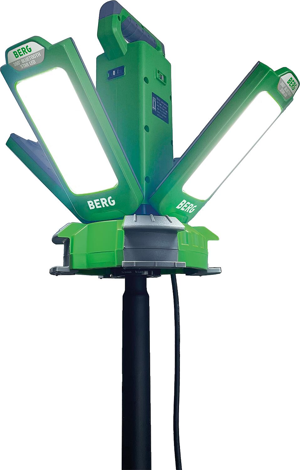 LED-Arbeitsleuchte BERG BCL 360° STAR LED 120 TS
