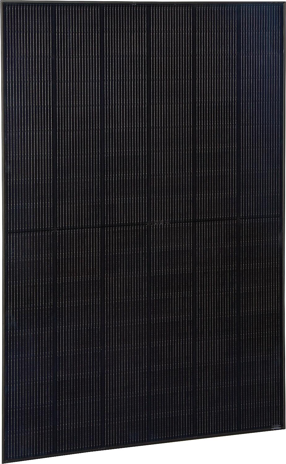 Module photovoltaïque bifacial, entièrement noir, verre-verre