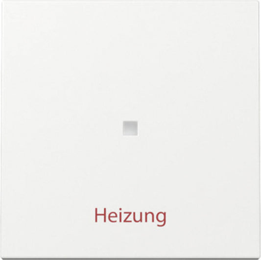 Wippe Heizung Ein/Aus, Kontrollfenster, rws glz, System 55, 367803