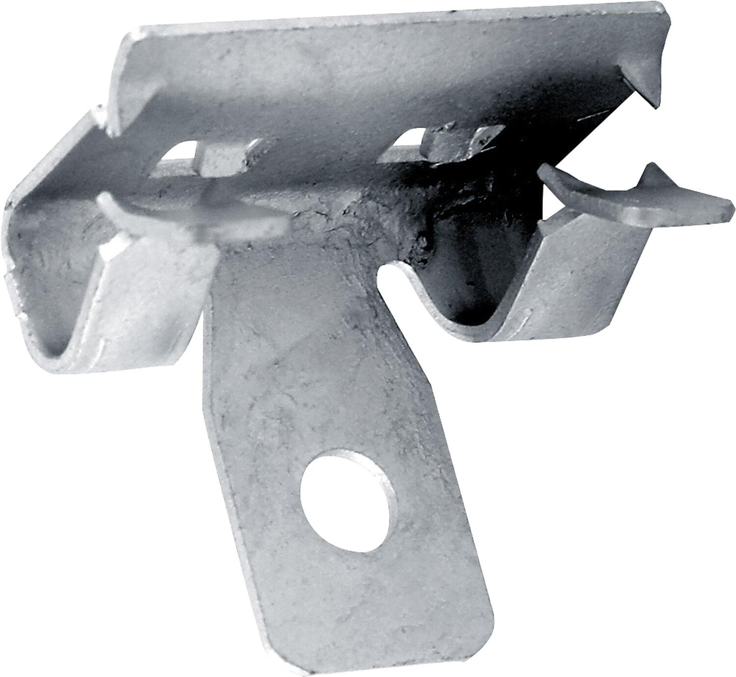 Support clamps for wire rope and chain suspensions 8-14mm, hole Ø6.5mm AH-814 E-clips, horizontal