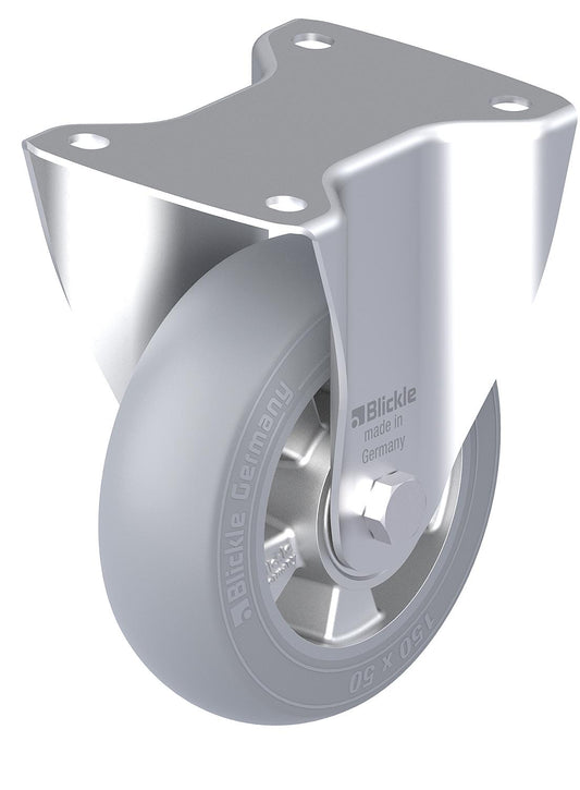 BLICKLE swivel caster, sheet steel, B-ALES 150K-SG, wheel diameter 150mm