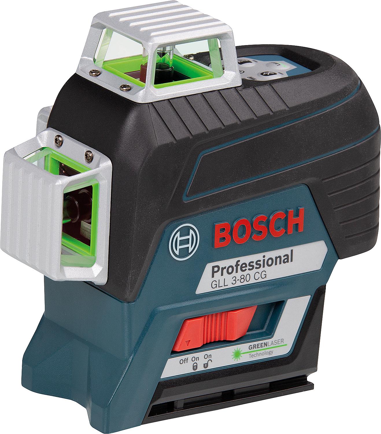 BOSCH GLL 3-80 CG 12V line laser with 1x2.0 Ah battery and charger
