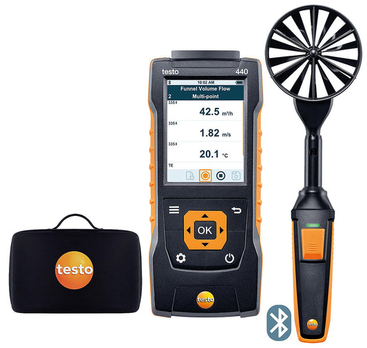 Climate measuring instrument testo 440 Set 0563 4403