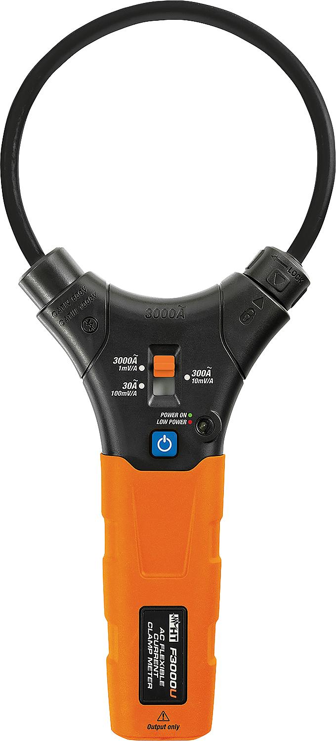 Flexible current clamp HT F3000U CATIV, 600V