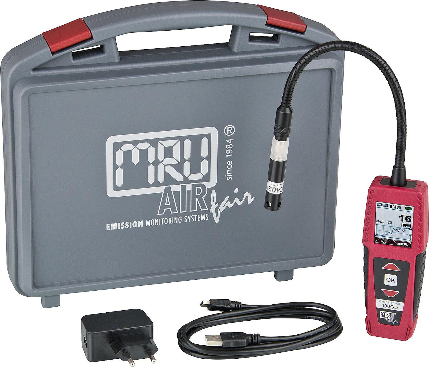 Gaslecksuchgerät MRU 400GD-Set