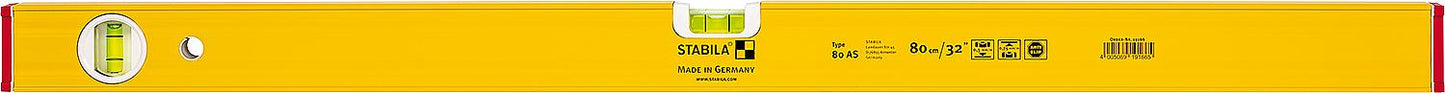 Niveau à bulle Stabila Type 80 AS, 30 cm
