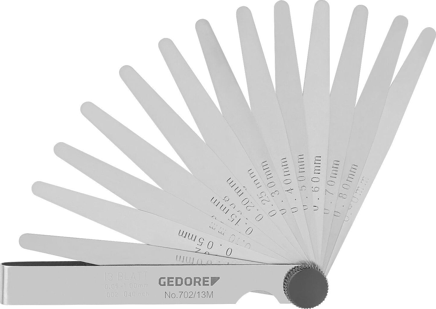 GEDORE 0.05-1.0mm feeler gauge set