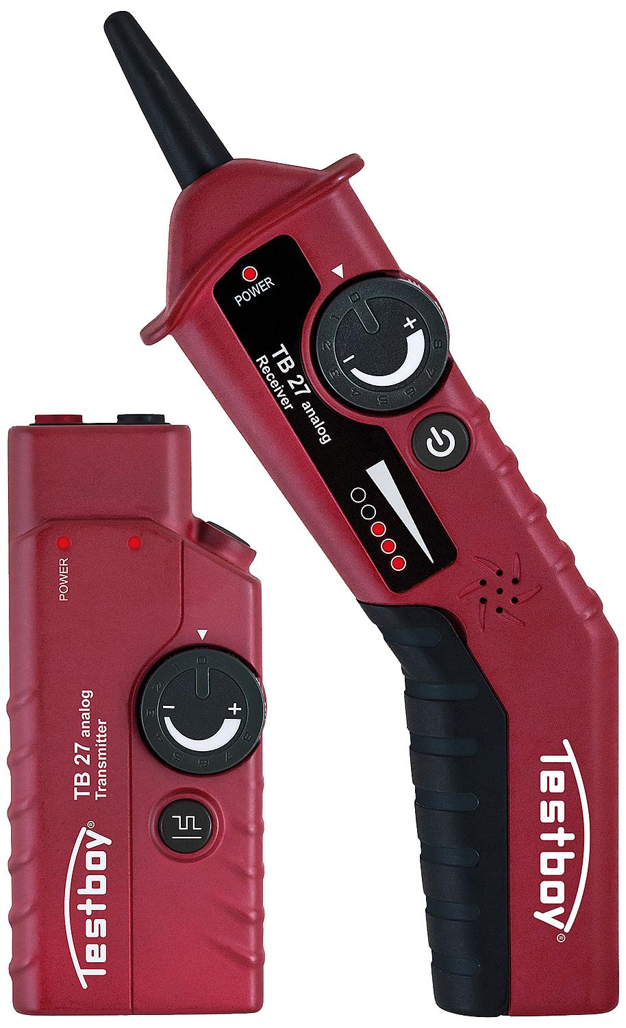 Cable locator set Testboy 27 Analog, incl. adapter set