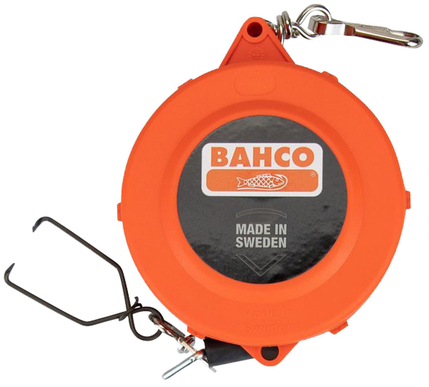 BAHCO 2604 measuring tape, with scissor hook, 15 meters long in a plastic case