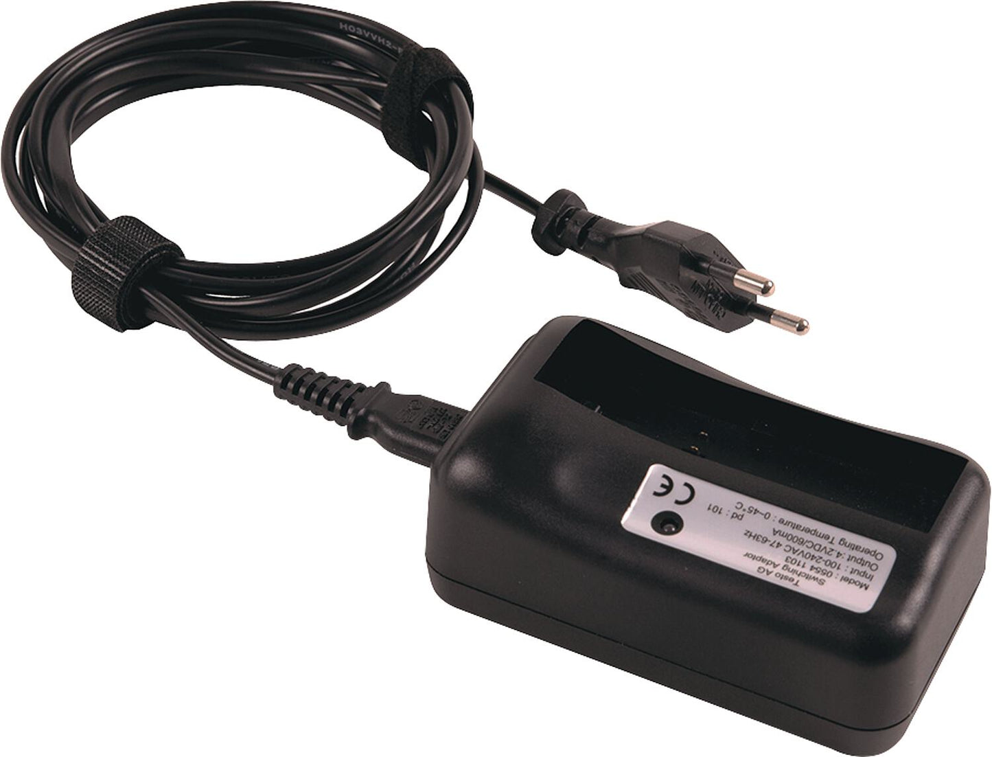 Tabletop charging station for spare battery