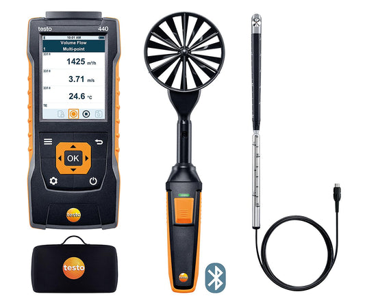 testo 440 Flow Combination Set 2 with Bluetooth®
