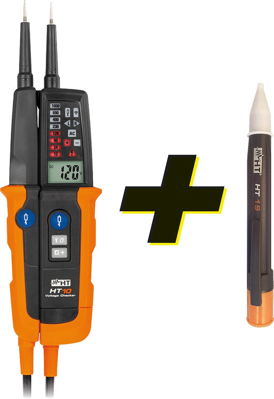 Voltage tester set, magnetic kit HT, 2-piece