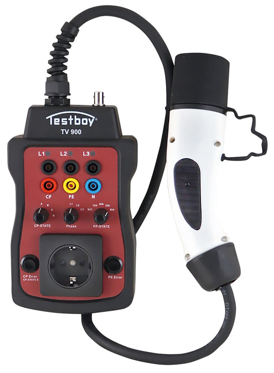 Charging station test adapter Testboy TV 900