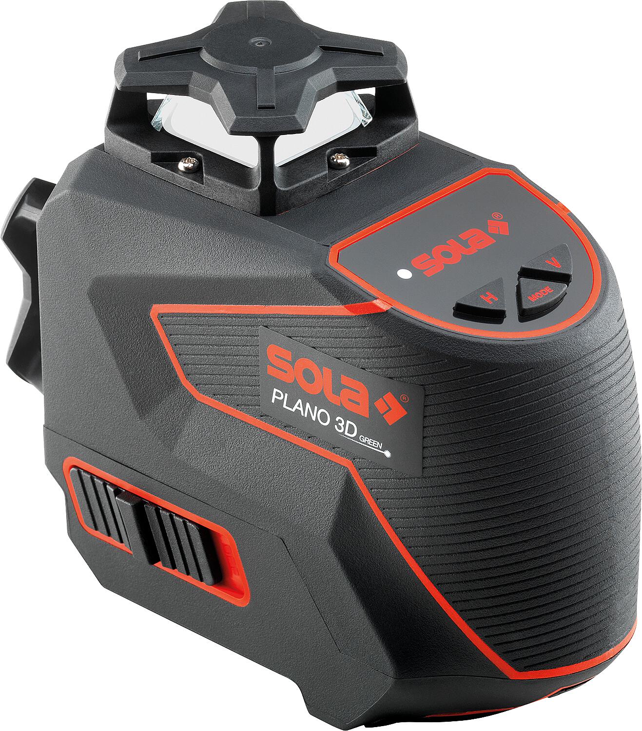 Sola® PLANO 3D GREEN cross line laser