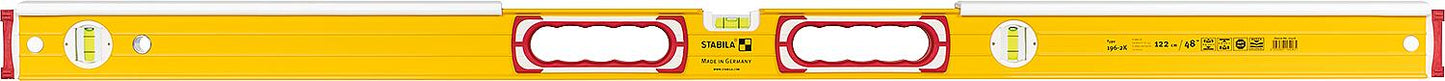 Niveau à bulle Stabila Type 196-2 K, 122 cm
