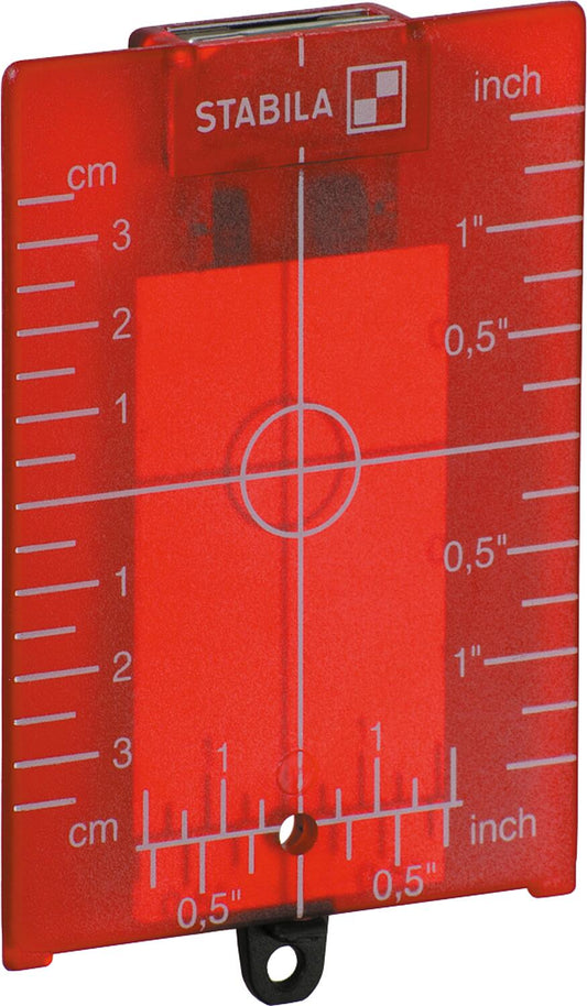 Plaque cible Stabila ZP, rouge