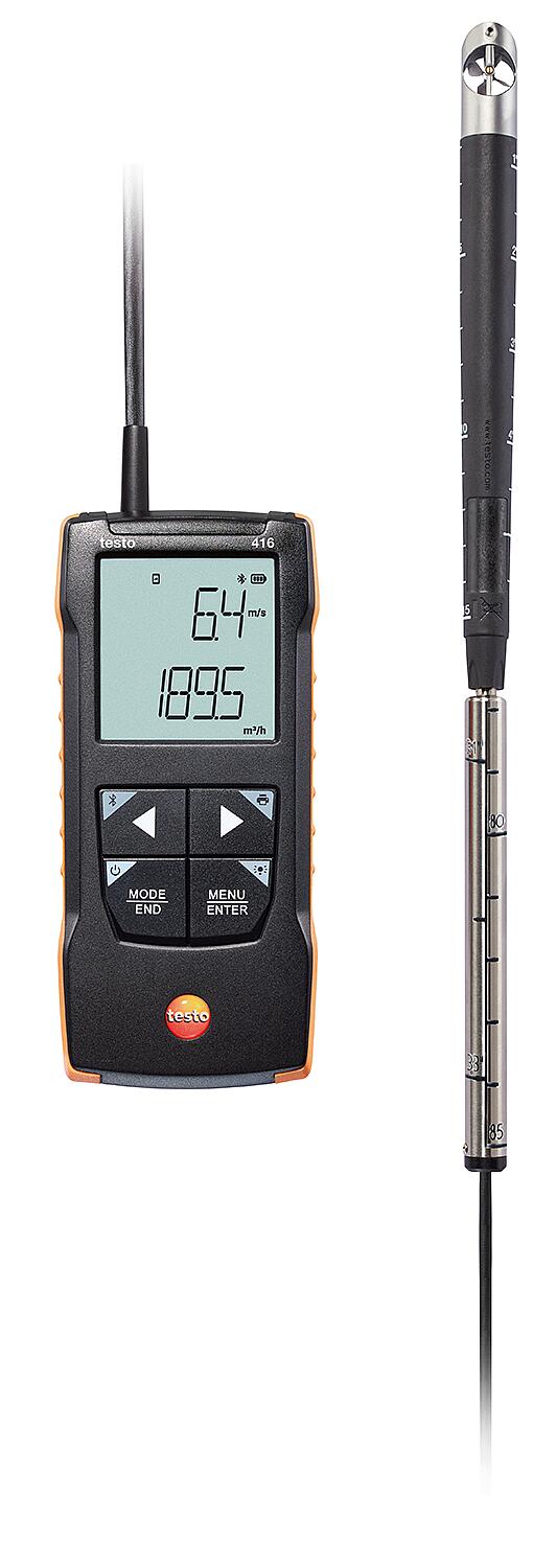 Vane anemometer 16 mm testo 416, 0563 0416