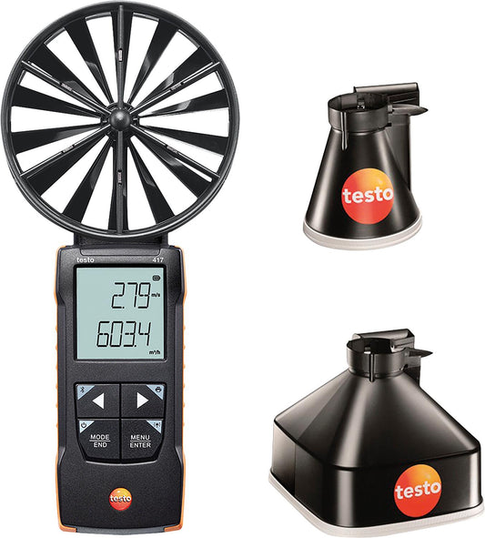 Vane anemometer testo 417 Set1, 0563 1417