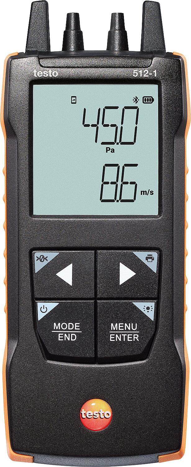 Differential pressure gauge testo 512-1 ,0563 1512