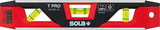 SOLA spirit level, Torpedo T Pro, 230mm, aluminum-plastic