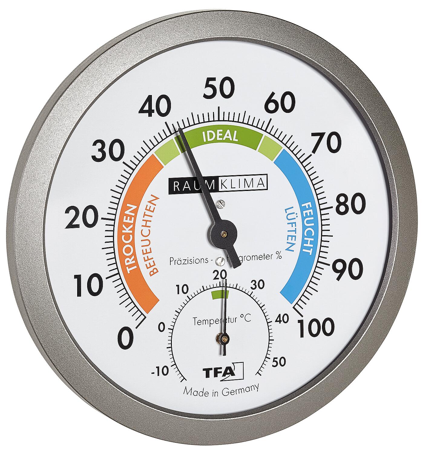 Thermometer-hygrometer analogue 45..2042.50