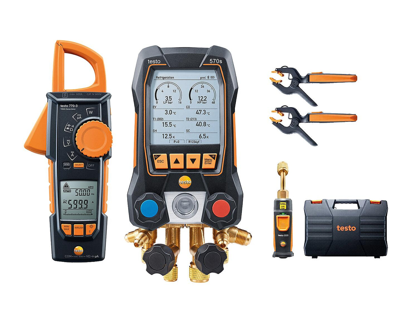 Climate measuring instrument testo 570s Smart Vacuum Set 0564 5704