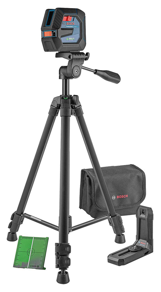 Bosch GLL 20-22 G cross line laser, with tripod