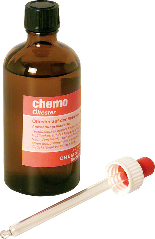 Oil tester, 1 bottle 100 ml, with pipette