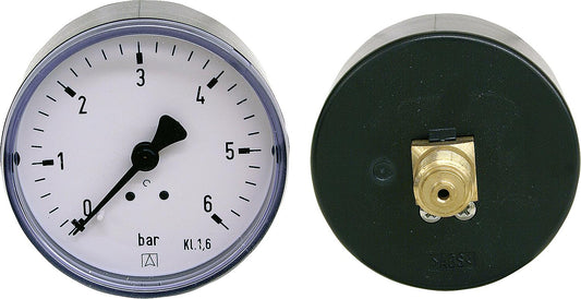 Manometer -1/0 bar 63mmÝ G1/4