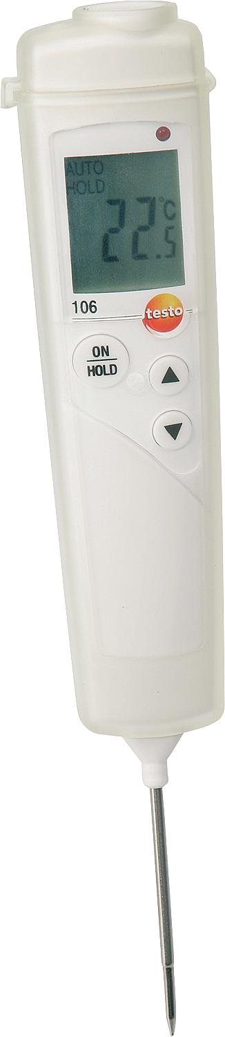 testo 106, core thermometer incl. top-safe and battery