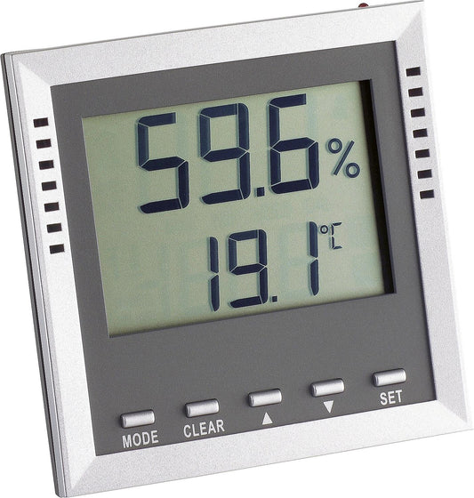 Temperature and humidity meter with alarm and LED TA100