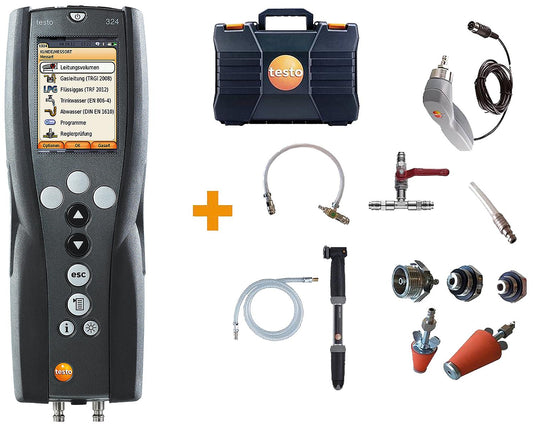testo 324-Set pressure and leakage measuring device