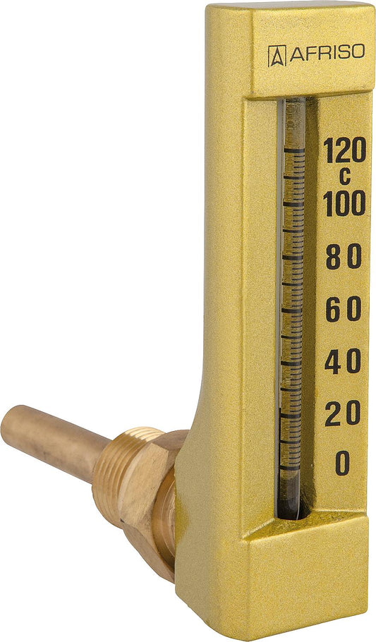 Maschinen-Thermometer, Winkel 90°