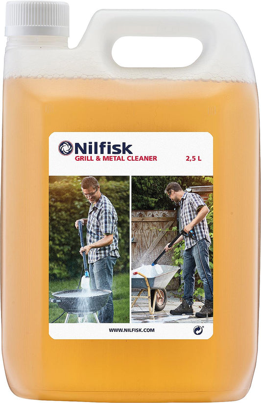 NILFISK grill and metal cleaner for pressure washers. Contents: 2.5 liters.