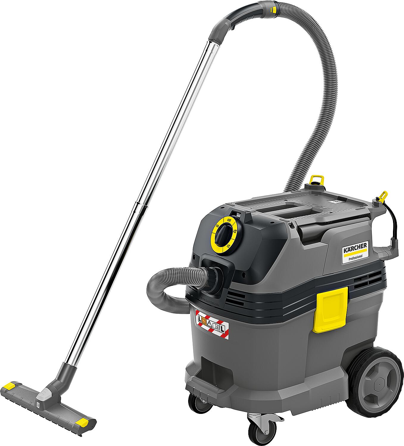 Aspirateur de sécurité KÄRCHER Professional NT30/1 Tact L avec réservoir en plastique de 30 litres
