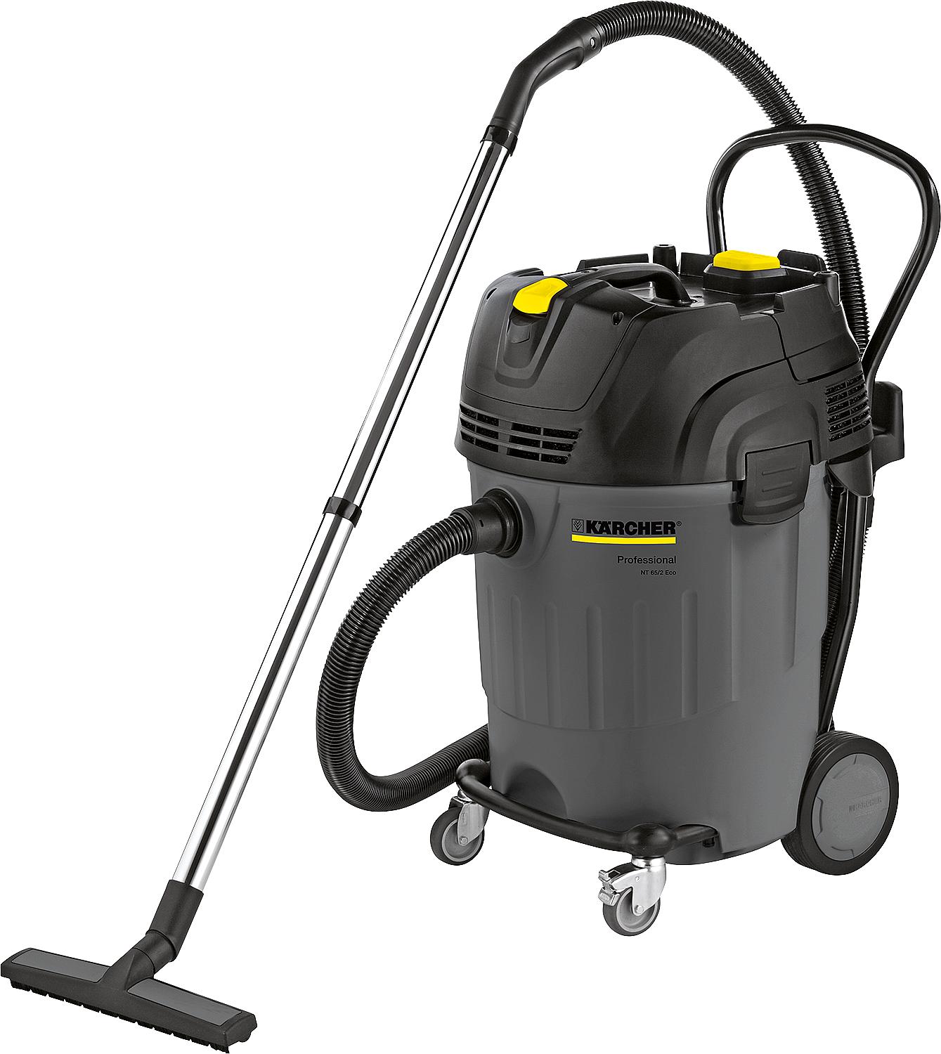 Aspirateur eau et poussière NT 65/2 Ap avec réservoir en plastique de 65 l