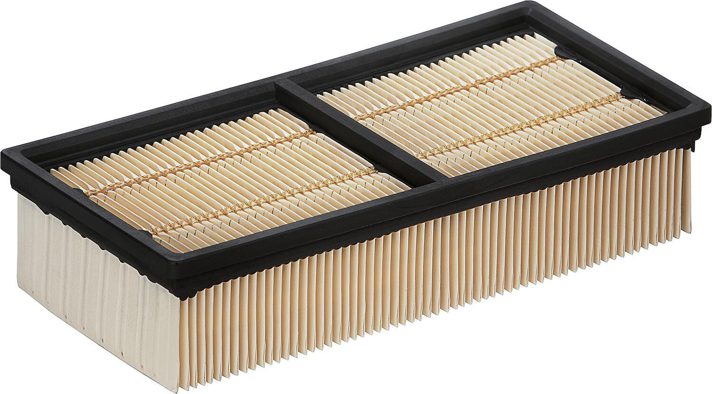 Flat pleated filter KÄRCHER paper, suitable for NT65/2 Tact²