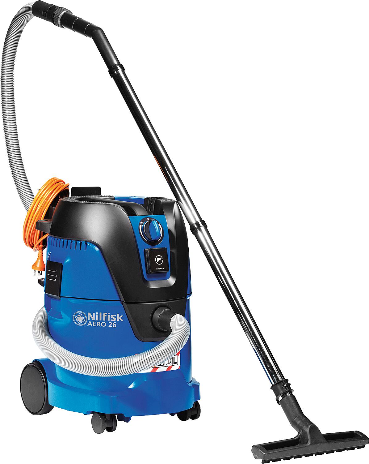 Nass- Trockensauger Nilfisk AERO 26-2L PC mit 25 l Kunststoffbehälter