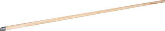 Broom handle, wood, raw, 1400x24 mm, with thread, pack of 10