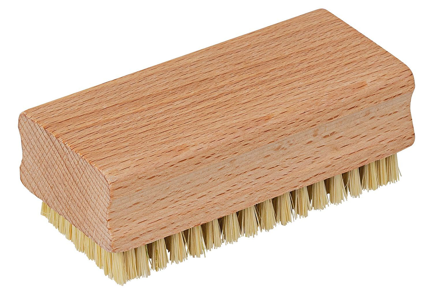 Craftsman's brush, wood, large, fiber bristles