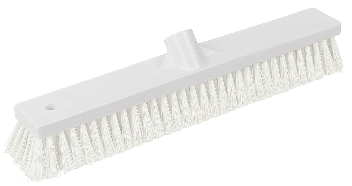 Hygiene broom, 60 cm, PBT, 0.25, red