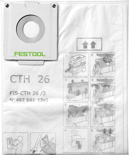 Sicherheitsfiltersack für Trockensauger 72 006 03, H-Klasse